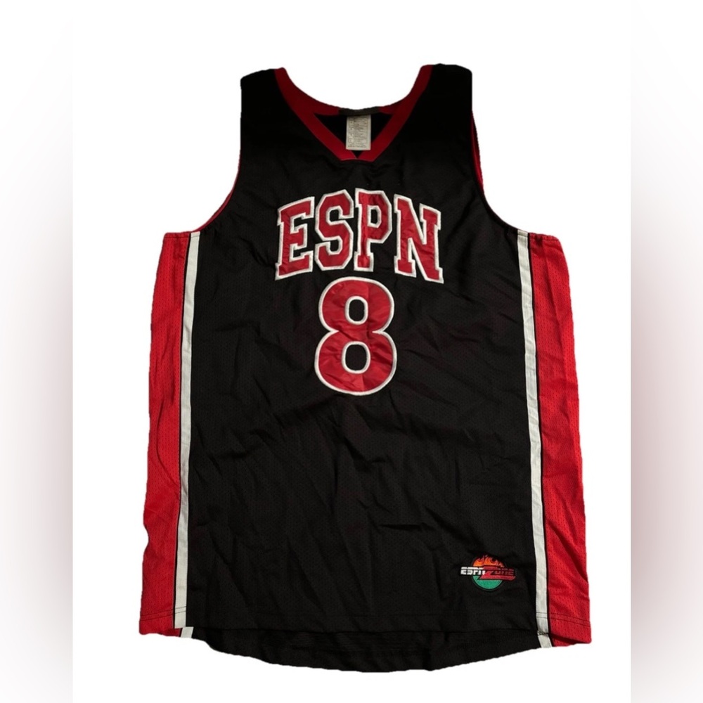 ESPN Zone #8 Basketball Jersey Mens Size Large